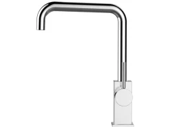 VIZIO Wasserhahn Küchenarmatur QU mit 360° Schwenkbarem N Auslauf Verchromt< Einhebelmischer