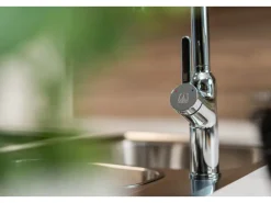 Online VIZIO Wasserhahn Küchenarmatur BOD mit 360° Schwenkbarem U Auslauf Verchromt