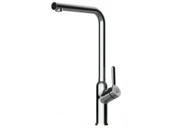 Discount VIZIO Wasserhahn Küchenarmatur BOD mit 360° Schwenkbarem L Auslauf Verchromt