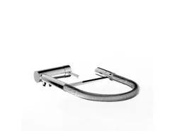 Einhebelmischer<VIZIO Wasserhahn Vorfenster Küchenarmatur Umklappbar 6 CM mit 360° Schwenkbarem Auslauf Abnehmbare 2 Strahl Handbrause Verchromt