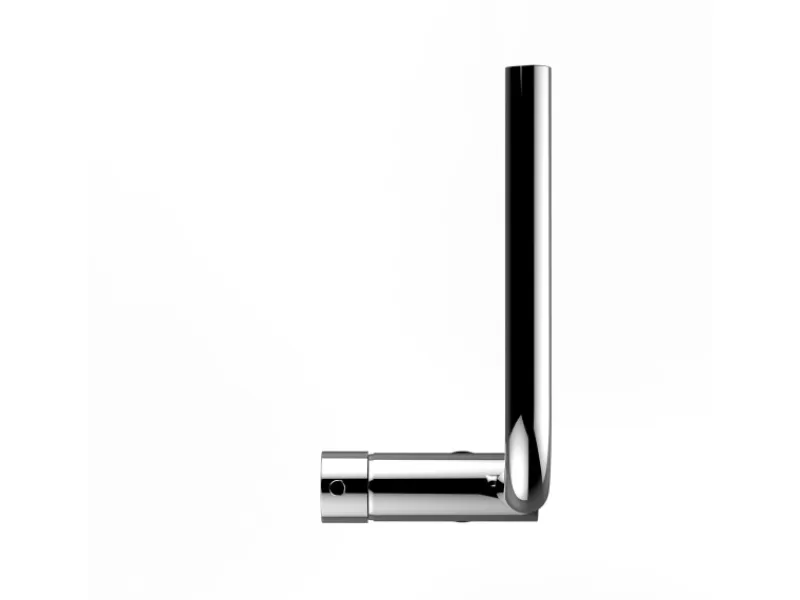 New VIZIO Wasserhahn Vorfenster Küchenarmatur Umklappbar 6 CM mit 360° Schwenkbarem L Auslauf Verchromt