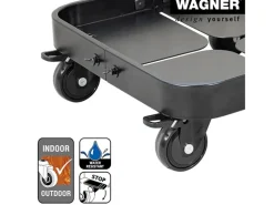 Wagner design yourself Töpfe<Wagner design Pflanzenroller Sun City 0816 Schwarz