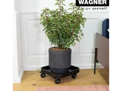Wagner design yourself Töpfe<Wagner design Pflanzenroller Sun City 0816 Schwarz