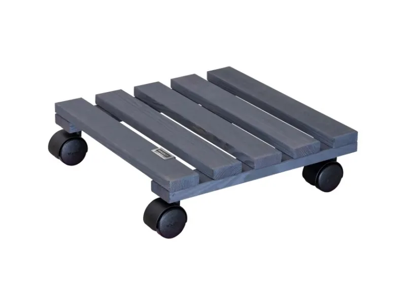 Wagner design yourself Wagner Multi Roller Nature Tragkraft 100 kg 290 mm x 290 mm Anthrazit FSC®< Töpfe