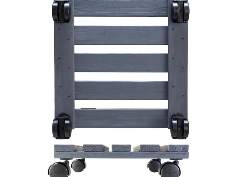 Wagner design yourself Wagner Multi Roller Nature Tragkraft 100 kg 290 mm x 290 mm Anthrazit FSC®< Töpfe