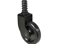 Wagner design yourself Servierwagen<Wagner Teewagenrolle mit Stift + Hülse Tragkraft 25 kg Schwarz Ø 50 mm