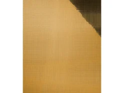 Clearance WALLFACE 27373 M-Style Design Platte Wand-Paneel Mosaik Dekor glanz Gold 980 mm x 980 mm x 1,2 mm 0,96 m2 Gold