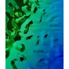 Kühlschränke<WALLFACE 27207 OCEAN Aqua Wandpaneel in Metall-Optik Holographisch Blau 2600 mm x 1000 mm x 8,24 mm 2,6 m2 Blau