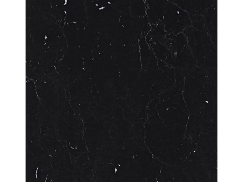 Küchenrückwände<Wandabschlussleiste Plus 300 cm x 3 cm Marmor Marquina Kaviar Grau (BN112 SI)