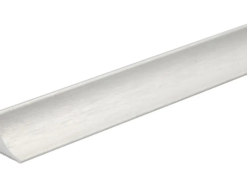 Discount Arcansas Wandanschlussleiste Aluminium eloxiert Silber gebürstet 15 mm x 2,5 m