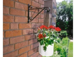 Wandhaken für Blumenampeln 35 cm< Töpfe