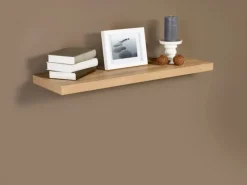 New Wandregal Carlton Eiche Hell 59,5 cm x 23,5 cm x 3,8 cm