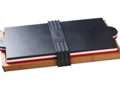 Weber Bambus Schneidebrett 50 x 32 cm inkl. 3 Vinyl Auflagen< Schneidebretter