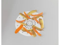 Wenko Küchenhelfer<Abfluss-Sieb Silikon Weiß