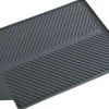 Discount Wenko Abtropfmatte Linea 40 cm x 3 cm x 30 cm Grau
