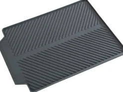Discount Wenko Abtropfmatte Linea 40 cm x 3 cm x 30 cm Grau