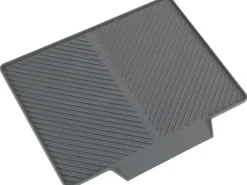 Wenko Küchenhelfer<Abtropfmatte Nelia Maxi Kunststoff 40 cm x 35 cm Grau