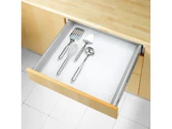 Wenko Küchenhelfer<Anti-Rutsch-Matte Noppen Zuschneidbar 150 cm x 50 cm Weiß