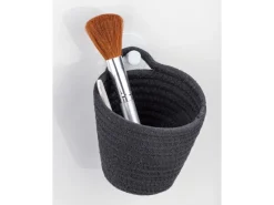 Wenko Küchen-Ordnungssysteme<Aufbewahrungskorb Soria 12.5 x 12 x 14.5 cm Schwarz