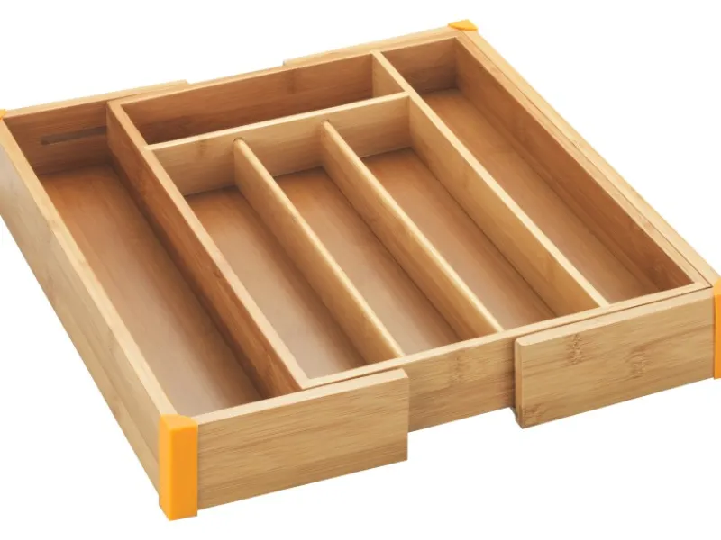 Wenko Besteckkästen<Besteckkasten Bambus Ausziehbar 25,7-38,5 cm x 5,1 cm x 35,7 cm