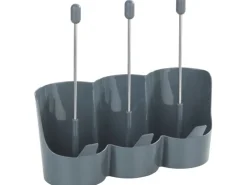 Wenko Küchenhelfer<Flaschenhalter Filia 29 cm x 27 cm x 12,5 cm Schwarz