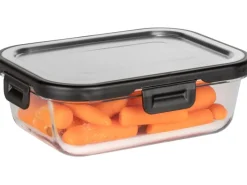 Wenko Glas Frischhaltedose Steel Black Outdoor Kitchen 0,6 l