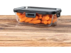 Wenko Glas Frischhaltedose Steel Black Outdoor Kitchen 0,6 l