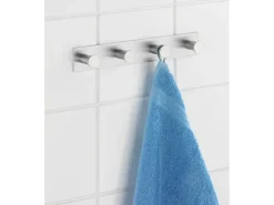 Wenko Hakenleiste Celano Quadro mit 4 Haken Edelstahl Rostfrei< Küchenhelfer
