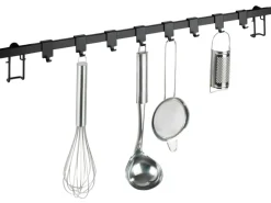 Online Wenko Hakenleiste Gala 8 Haken 4 cm x 60 cm x 3 cm Schwarz