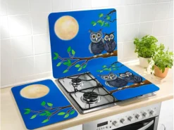 Wenko Herdabdeckplatte Universal 2er Set Eule< Herdabdeckungen|Schneidebretter