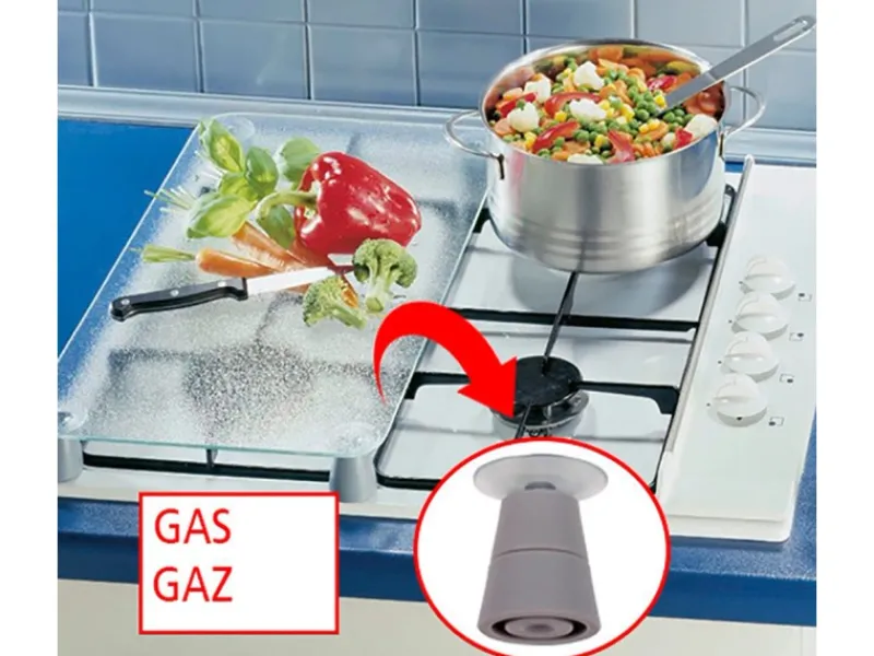 Online Wenko Herdabdeckplatten Universal Hot Peperoni 2er-Set Mehrfarbig