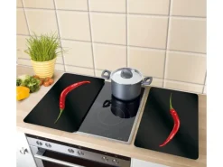 Online Wenko Herdabdeckplatten Universal Hot Peperoni 2er-Set Mehrfarbig