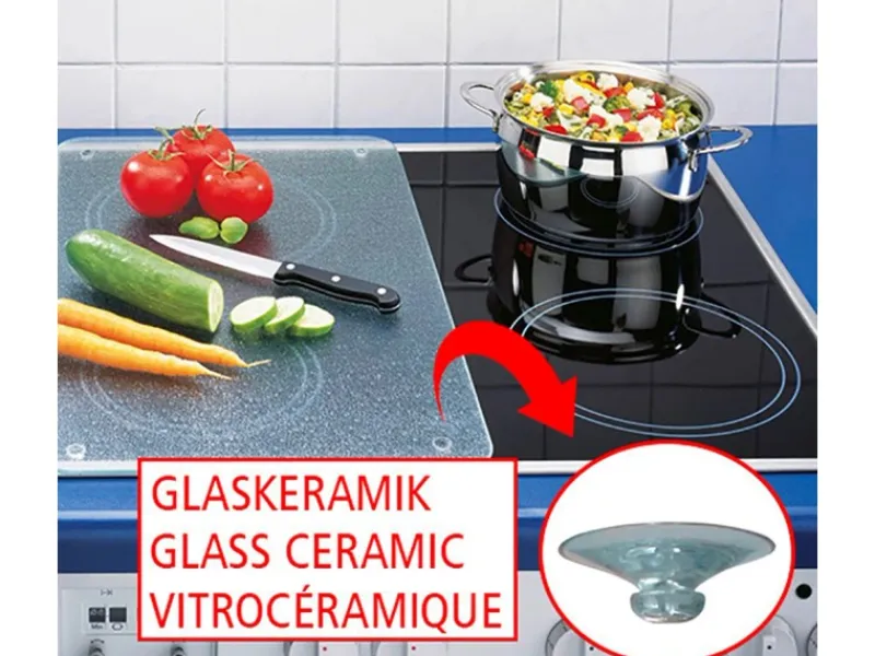 Online Wenko Herdabdeckplatten Universal Hot Peperoni 2er-Set Mehrfarbig