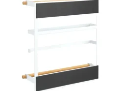New Wenko Küchenregal Magna Magnetisches Regal zur Befestigung ohne Bohren Weiß