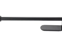 Wenko Küchenrollenhalter Nio Selbstklebend 27,5 cm x 4,5 cm x 7 cm Schwarz< Küchenhelfer