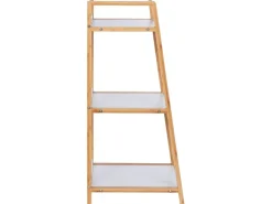 Clearance Wenko Regal Finja Bambus Braun mit 3 Etagen
