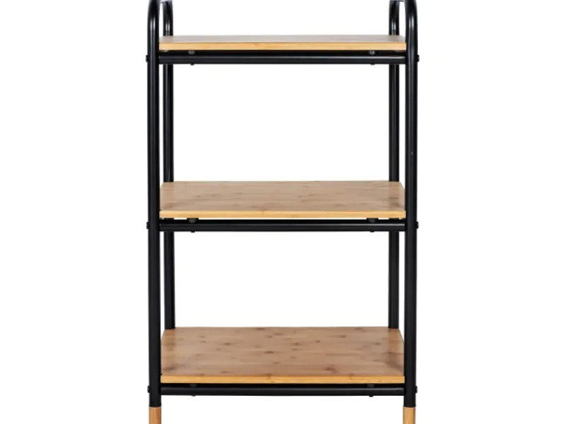 Wenko Regal Loft Bambus Braun mit 3 Etagen