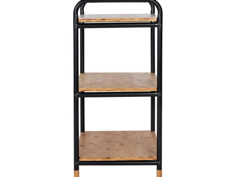 Wenko Regal Loft Bambus Braun mit 3 Etagen