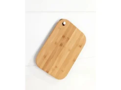Wenko Schneidebrett Bambus M+ 33 x 25 cm< Küchenhelfer|Schneidebretter