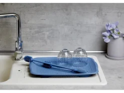 Wenko Küchenhelfer<Silikon Flaschenbürste 38 cm Blau