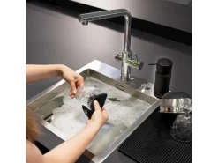 Wenko Silikon Spülschwamm  Soft  2 Stück Black Outdoor Kitchen Schwarz< Pfannen|Herde