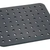 Hot Wenko Spülbeckeneinlage Kristall Eckig 27,5 cm x 1 cm x 31 cm Grau