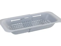 Wenko Spülbecken-Sieb Sivo Ausziehbar 50 cm x 7 cm x 20 cm Grau< Küchenhelfer
