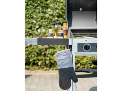 Wenko Topfhandschuhe Ada 2er-Set Silikon-Handflächen Schwarz< Herde