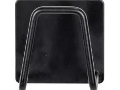 Wenko Universal-Halter Edea Edelstahl 5 cm x 5 cm x 3,5 cm Schwarz< Küchenhelfer|Schneidebretter