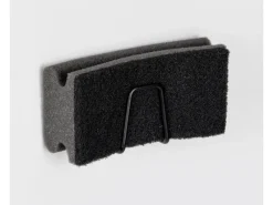 Wenko Universal-Halter Edea Edelstahl 5 cm x 5 cm x 3,5 cm Schwarz< Küchenhelfer|Schneidebretter