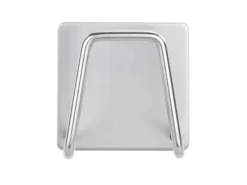 Wenko Schneidebretter<Universal-Halter Edea Küche Edelstahl rostfrei 5 x 5 x 3,5 cm Silber matt