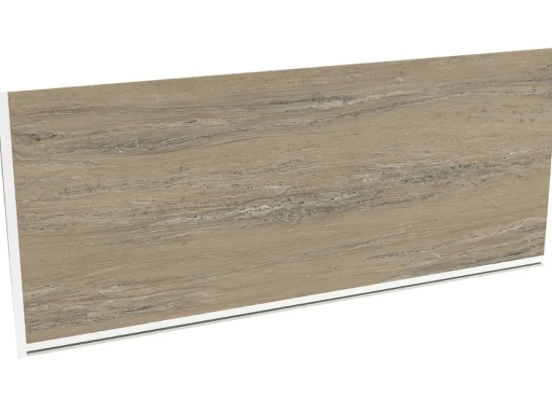 Best Westag Rückwand-System-Set MFC 305 x 58,5 cm Marmor Medusa Beige (M372 PMA)