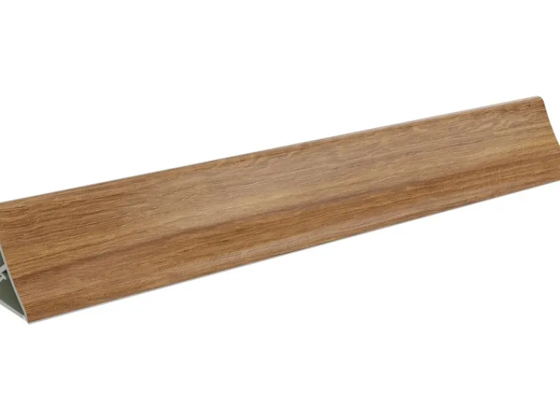 Clearance Westag Wandabschlussleiste Plus 410 cm x 2 cm (EiL730 SI) Lago Eiche Dunkel