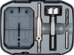 wolfcraft Scharnierloch-Set, Ø 35 mm 5-teilig< Küchenschränke